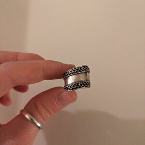 Sterling Silver Boho Ring